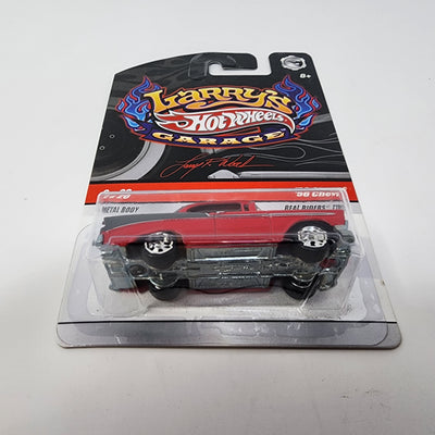 '56 Chevy #2 8 Black/RED * Hot Wheels Garage Larry's