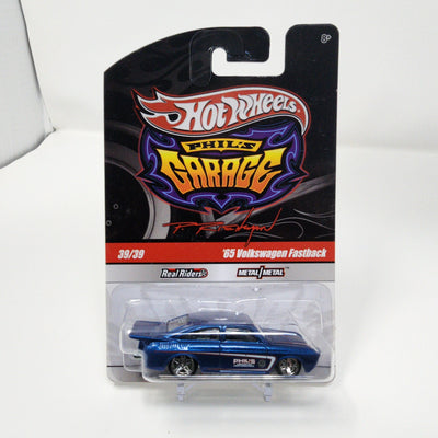 '65 Volkswagen Fastback #39 * Blue * Hot Wheels Garage Phil's