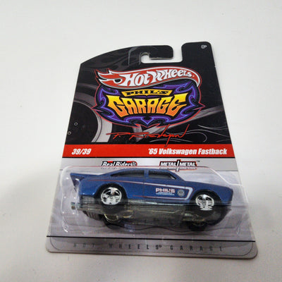 '65 Volkswagen Fastback #39 * Blue * Hot Wheels Garage Phil's