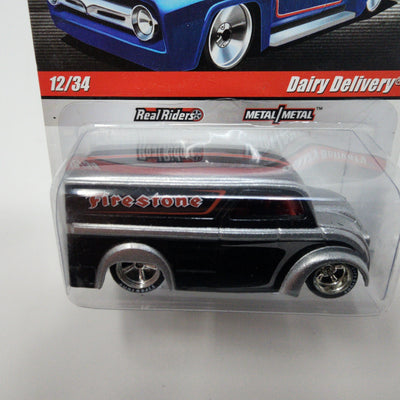 Dairy Delivery #12 * Firestone * Hot Wheels Garage Delivery Slick Rides