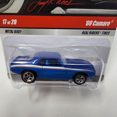 '69 Camaro #17 * Blue * Hot Wheels Garage Larry's