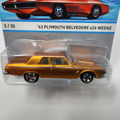 '63 Plymouth Belvedere 426 Wedge #3 * Hot Wheels Cool Classics