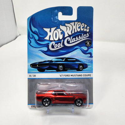 '67 Ford Mustang Coupe #8 * Hot Wheels Cool Classics