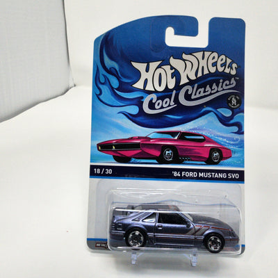 '84 Ford Mustang SVO #18 * Hot Wheels Cool Classics