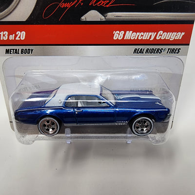 '68 Mercury Cougar #13 * Blue * Hot Wheels Garage Larry's