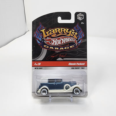 Classic Packard #4 * Blue * Hot Wheels Larry's Garage