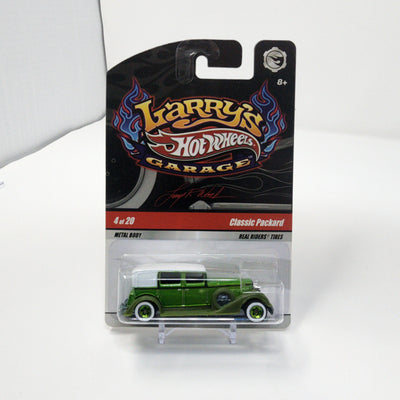 Classic Packard #4 * GREEN * Hot Wheels Larry's Garage