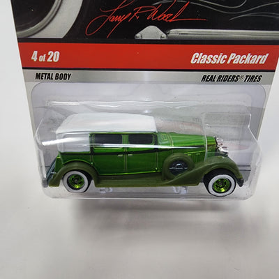 Classic Packard #4 * GREEN * Hot Wheels Larry's Garage