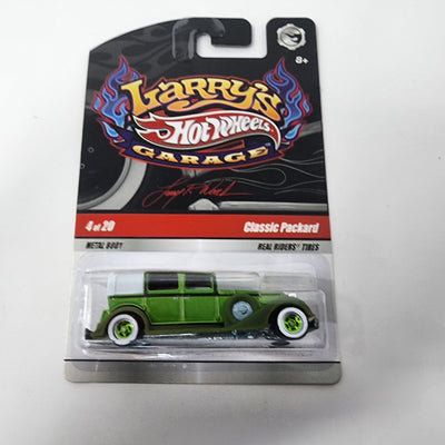 Classic Packard #4 * GREEN * Hot Wheels Larry's Garage