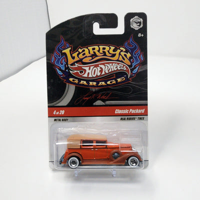 Classic Packard #4 * Orange * Hot Wheels Larry's Garage