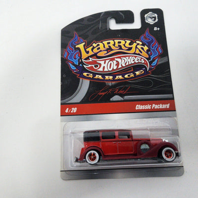 Classic Packard #4 * Orange * Hot Wheels Larry's Garage