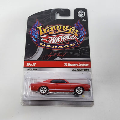 '70 Mercury Cyclone #20 * RED * Hot Wheels Garage Larry's