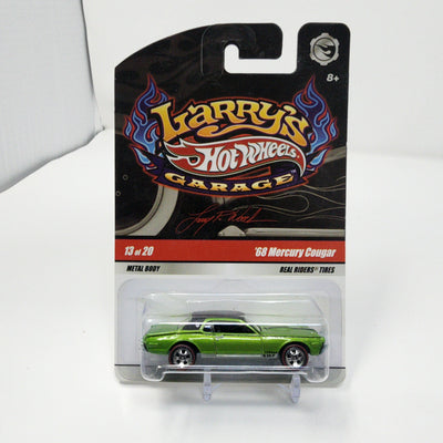 '68 Mercury Cougar #13 * Green * Hot Wheels Garage Larry's