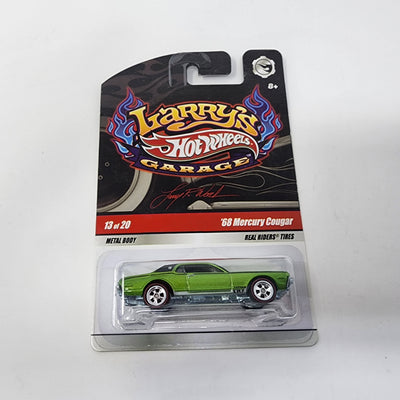 '68 Mercury Cougar #13 * Green * Hot Wheels Garage Larry's