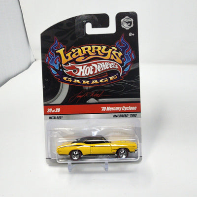 '70 Mercury Cyclone #20 * Yellow * Hot Wheels Garage Larry's