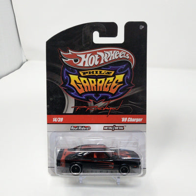 '69 Charger #14 * Black * Hot Wheels Garage Phil's