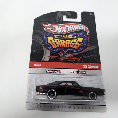 '69 Charger #14 * Black * Hot Wheels Garage Phil's