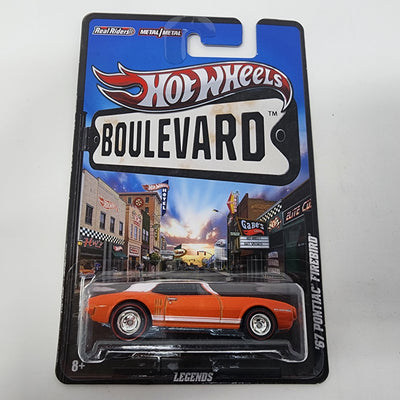 '67 Pontiac Firebird * Orange * Hot Wheels Boulevard Series