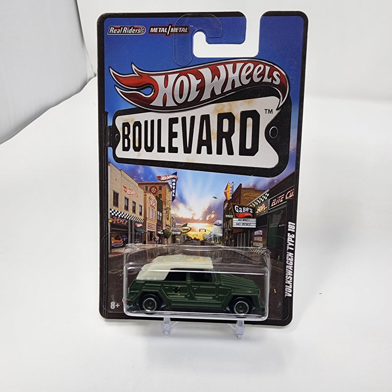 Volkswagen Type 181 * Green * Hot Wheels Boulevard Series