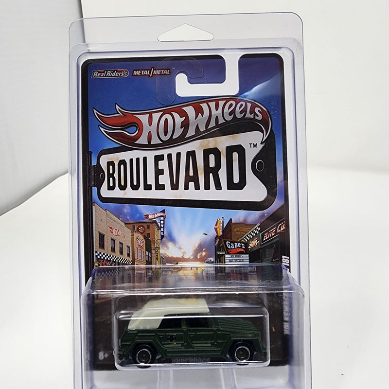 Volkswagen Type 181 * Green * Hot Wheels Boulevard Series