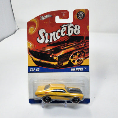 '68 Nova Top 40 * Yellow * Hot Wheels Since 68