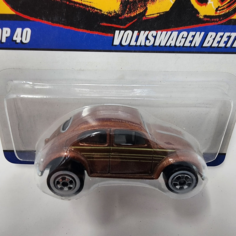 Volkswagen Beetle Top 40 * Brown * Hot Wheels Since 68