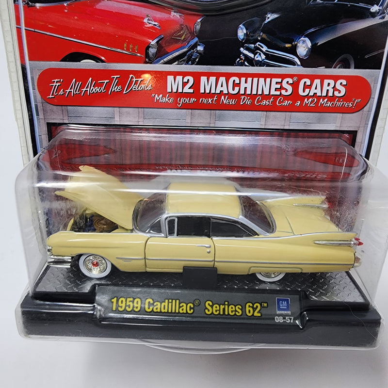 1959 Cadillac Series 62 * Red * M2 Machines Auto-Thentics