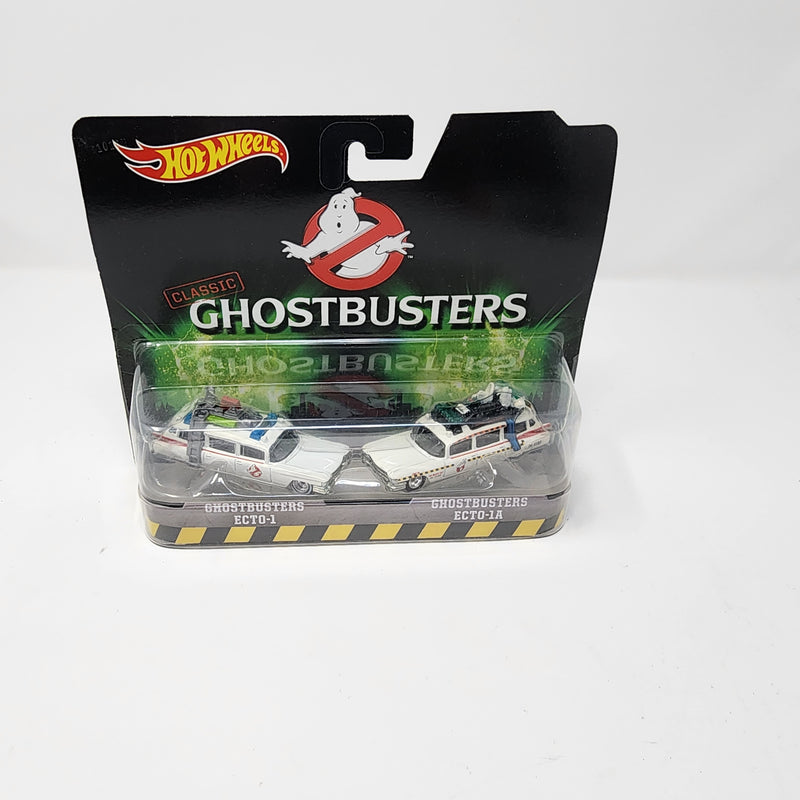 Ghostbusters 2-Pack Ecto-1 & Ecto-1A * Hot Wheels Classic