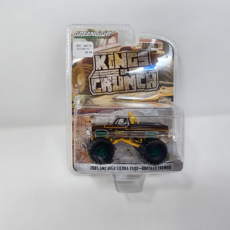 Chase Green Machine * 1985 GMC High Sierra 2500 Buffalo Tremor * Greenlight Kings of Crunch