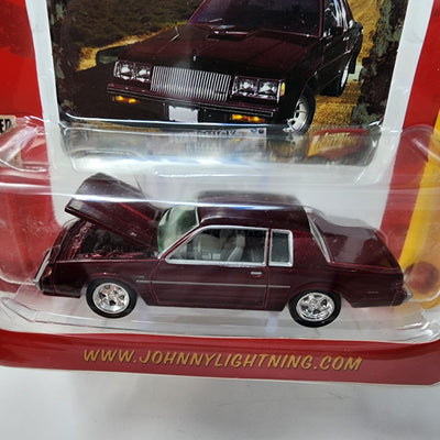 '87 Buick Regal * Red * Johnny Lightning Muscle Cars