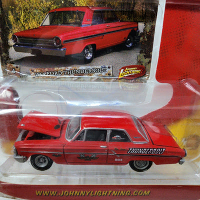 '64 Ford Thunderbolt * Red * Johnny Lightning Muscle Cars