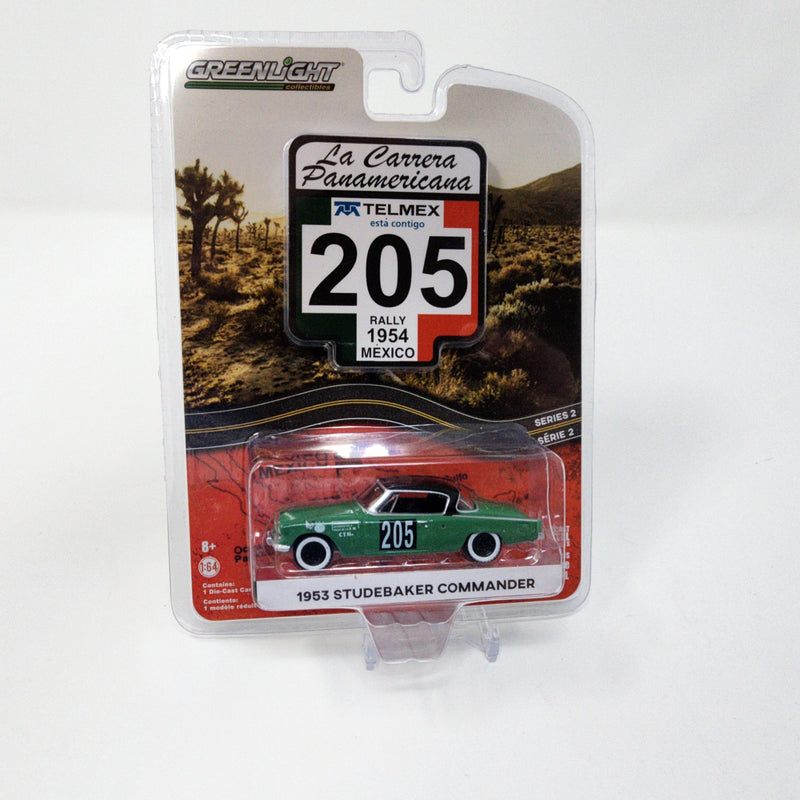 GREEN * 1953 Studebaker Commander * Greenlight La Carrera Panamericana