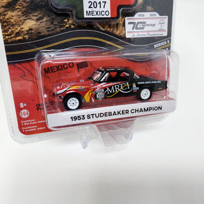 Black/Red * 1953 Studebaker Champion * Greenlight La Carrera Panamericana