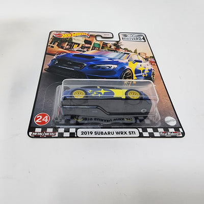 2019 Subaru WRX STI #24 * Hot Wheels Boulevard Series