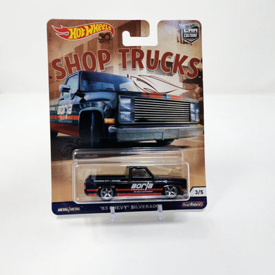 '83 Chevy Silverado * Hot Wheels Car Culture Shop Trucks