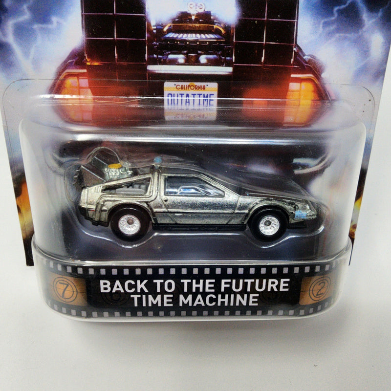 Back To The Future Time Machine * Hot Wheels Retro Entertainment