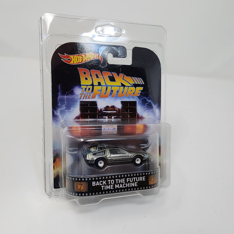 Back To The Future Time Machine * Hot Wheels Retro Entertainment