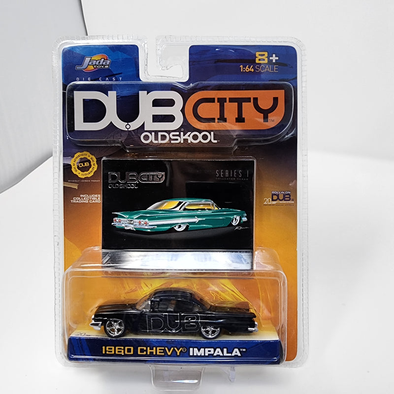 1960 Chevy Impala * Black * Jada Toys 1:64 Scale Dub City Oldskool