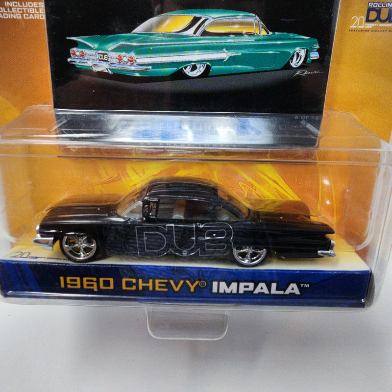 1960 Chevy Impala * Black * Jada Toys 1:64 Scale Dub City Oldskool