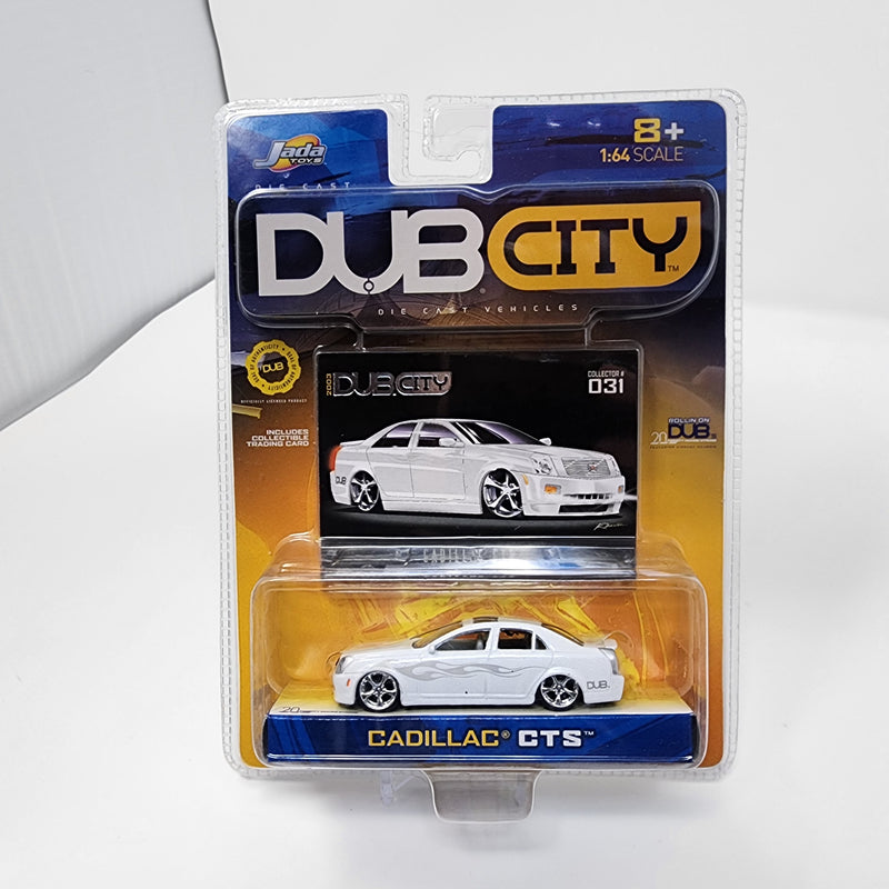 Cadillac CTS * White * Jada Toys 1:64 Scale Dub City