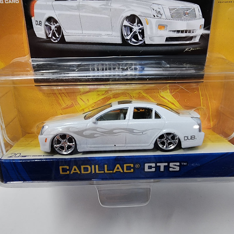 Cadillac CTS * White * Jada Toys 1:64 Scale Dub City