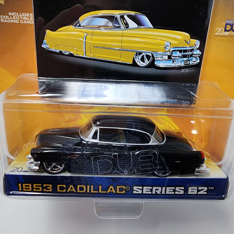 1953 Cadillac Series 62 * Black * Jada Toys 1:64 Scale Dub City Oldskool