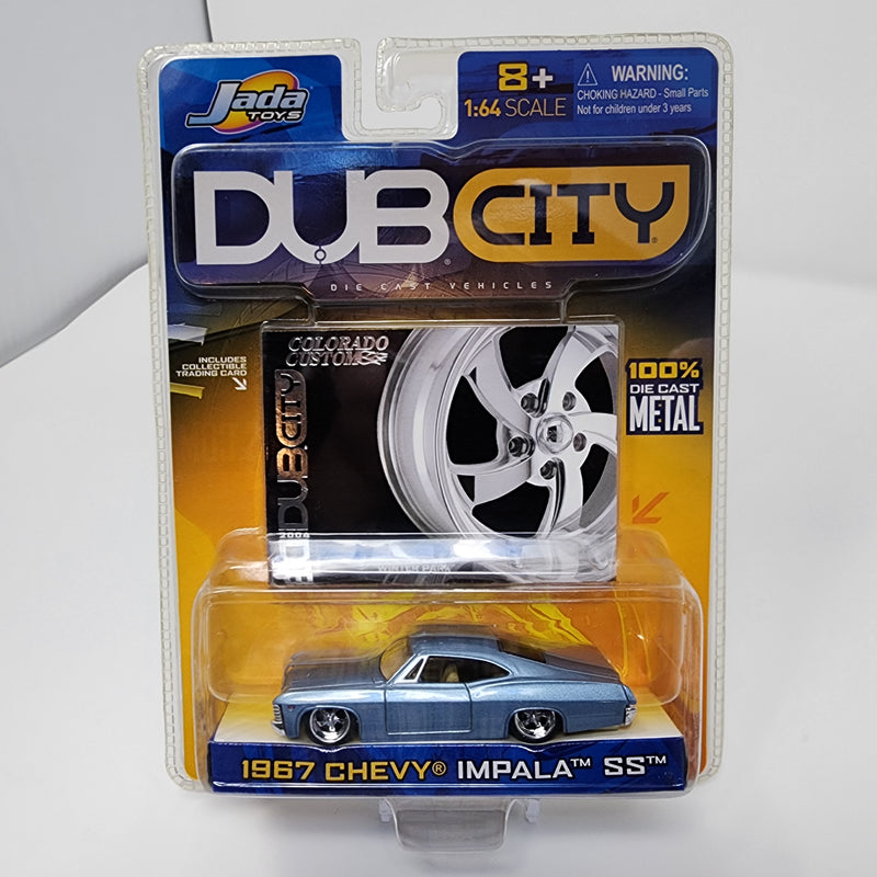 1967 Chevy Impala * Blue * Jada Toys 1:64 Scale Dub City