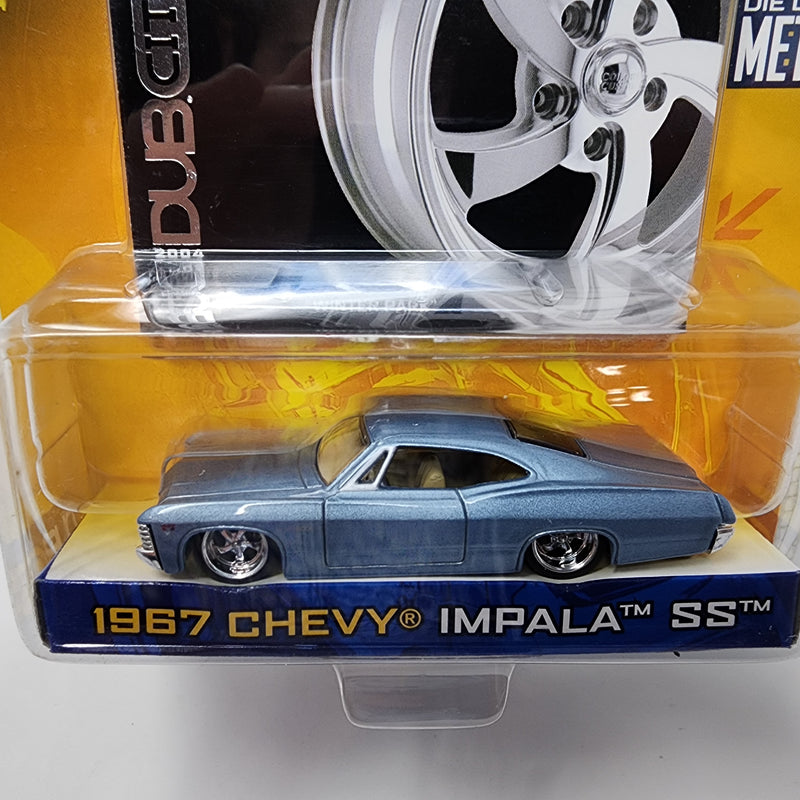 1967 Chevy Impala * Blue * Jada Toys 1:64 Scale Dub City