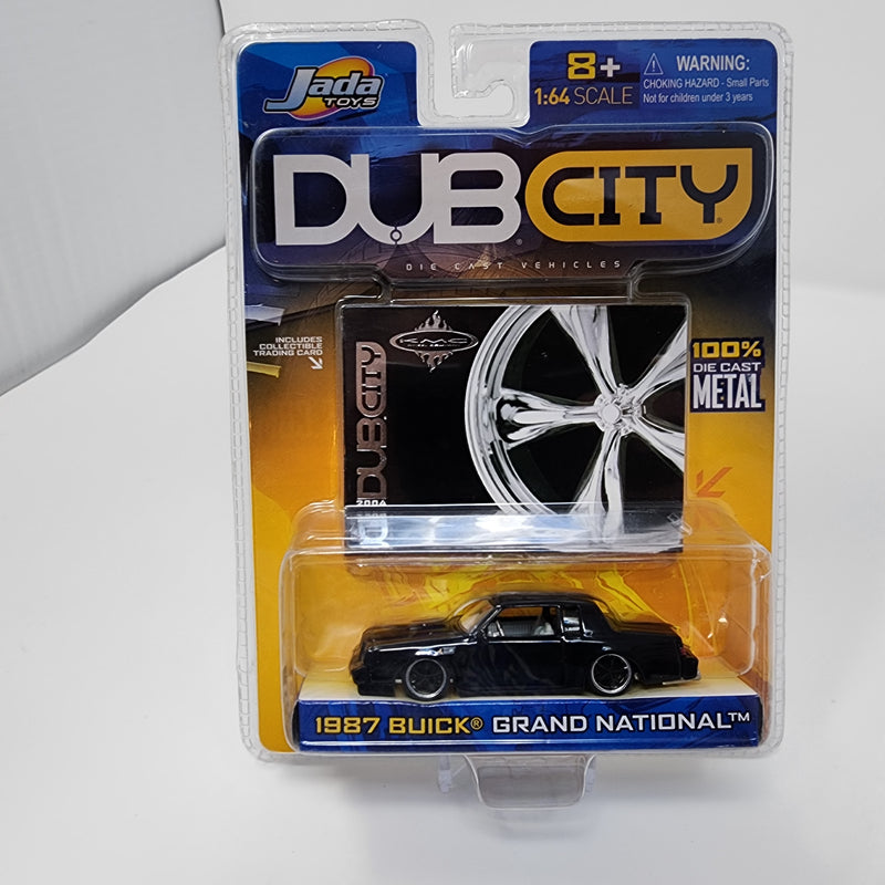 1987 Buick Grand National * Black * Jada Toys 1:64 Scale Dub City