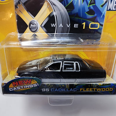 '95 Cadillac Feetwood * Black * Jada Toys 1:64 Scale Dub City