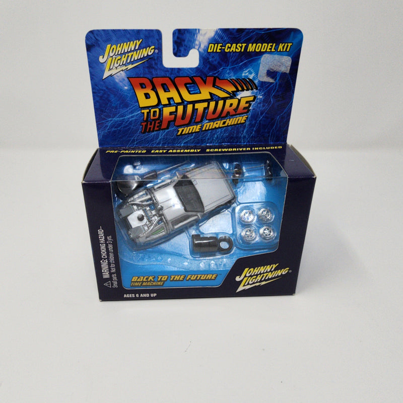 Back to the Future Time Machine * Johnny Lightning Die-Cast Model Kit