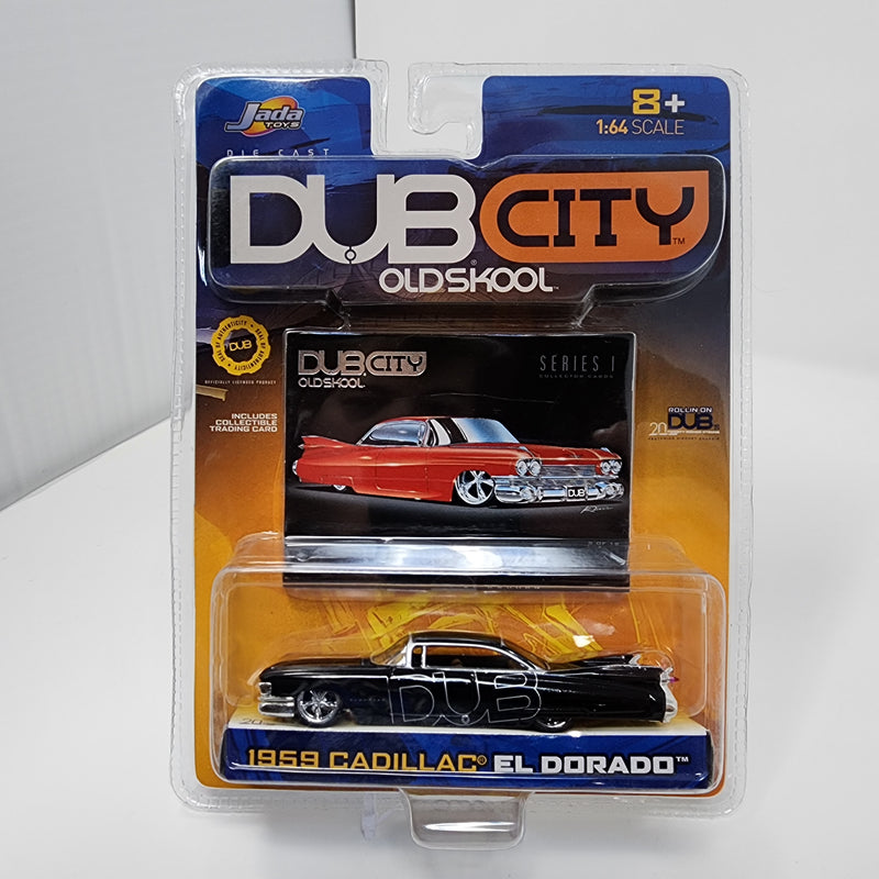 1959 Cadillac El Dorado * Black * Jada Toys 1:64 Scale Dub City