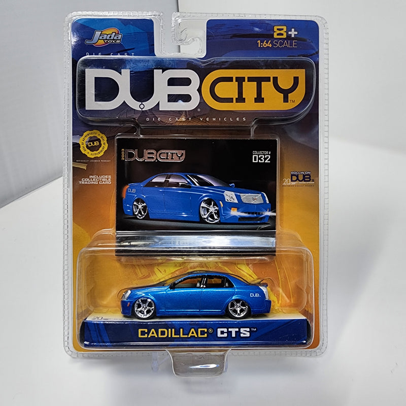 Cadillac CTS * Blue * Jada Toys 1:64 Scale Dub City