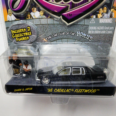 '95 Cadillac Fleetwood * Black * Homie Rollers  Jada Toys 1:64 Scale